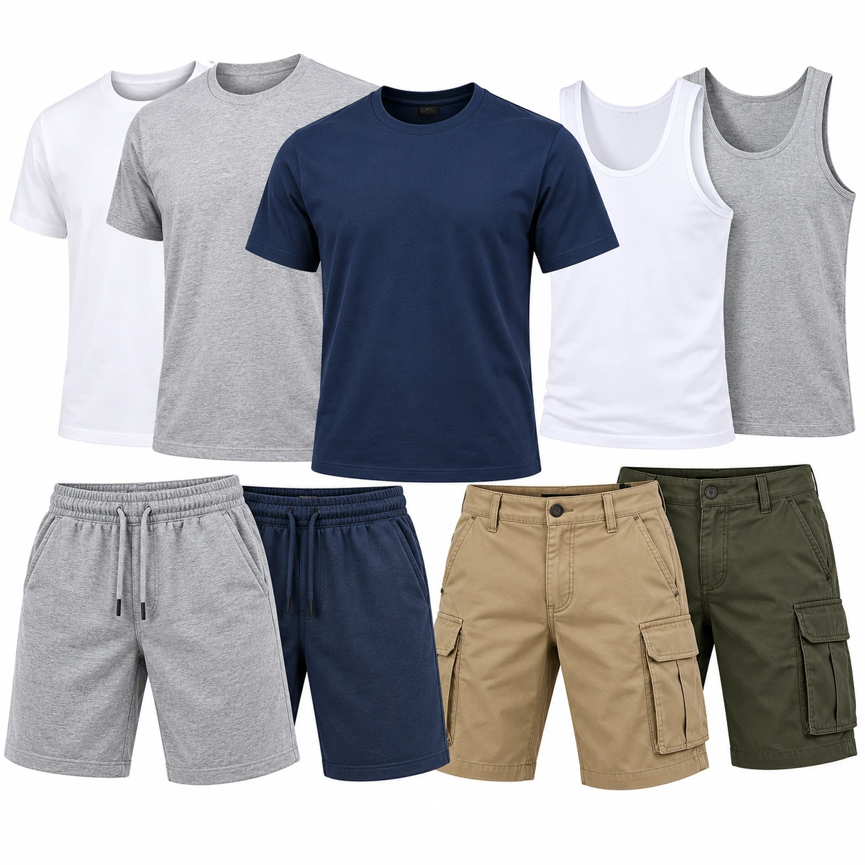 Basic Items (Vest, Plain Tee, Pajama)